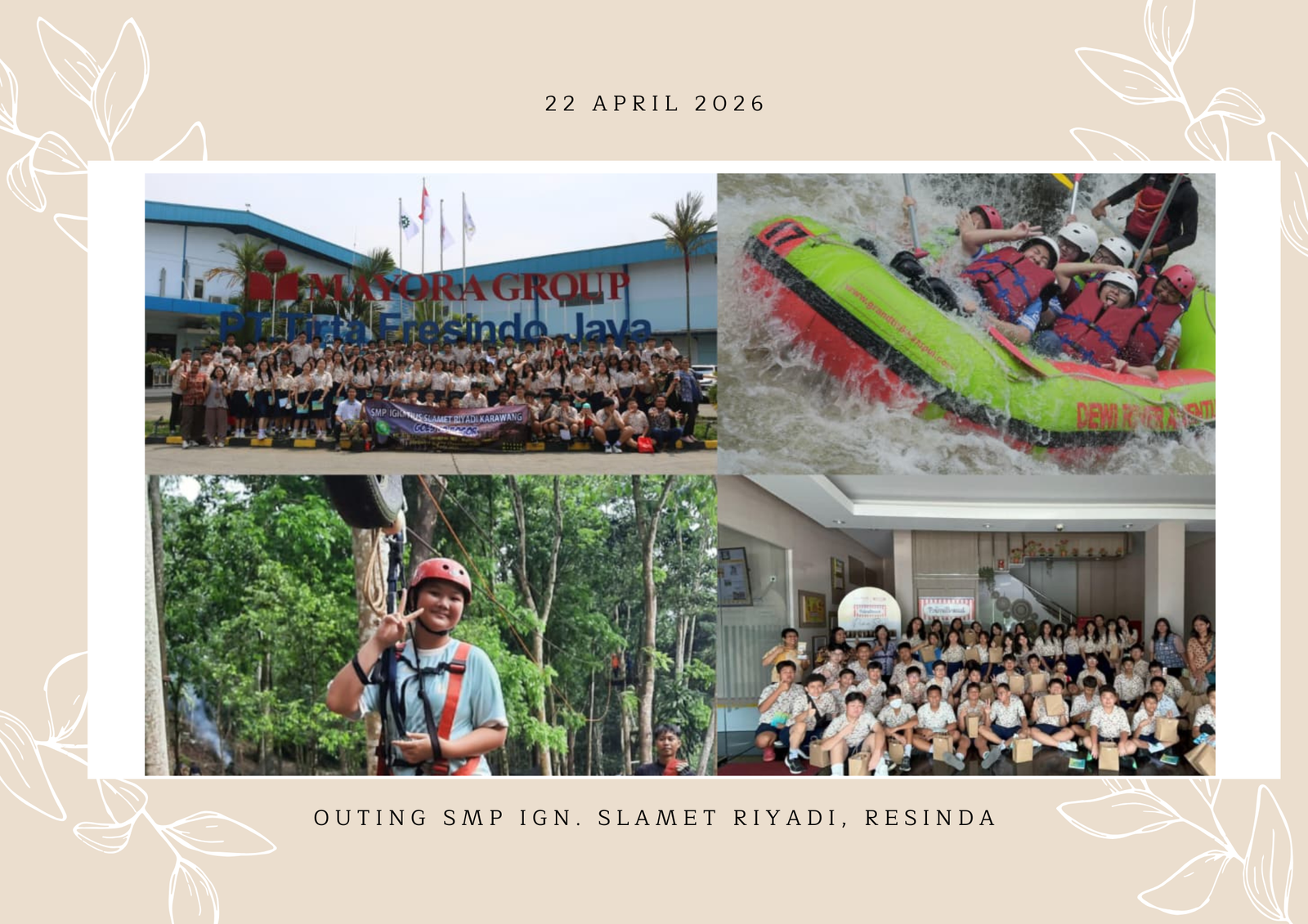 Satu Hari Jadi Petualang! Keseruan Outing Kelas 7 dan 8 ke Bogor