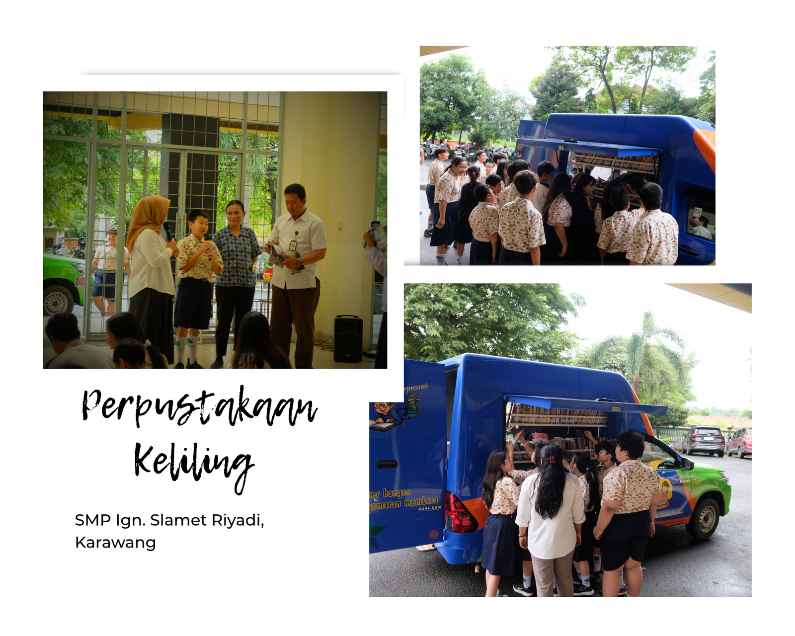 “Menyalakan Semangat Literasi: Kunjungan Perpustakaan Kab. Karawang yang Menghidupkan Budaya Baca di SMP